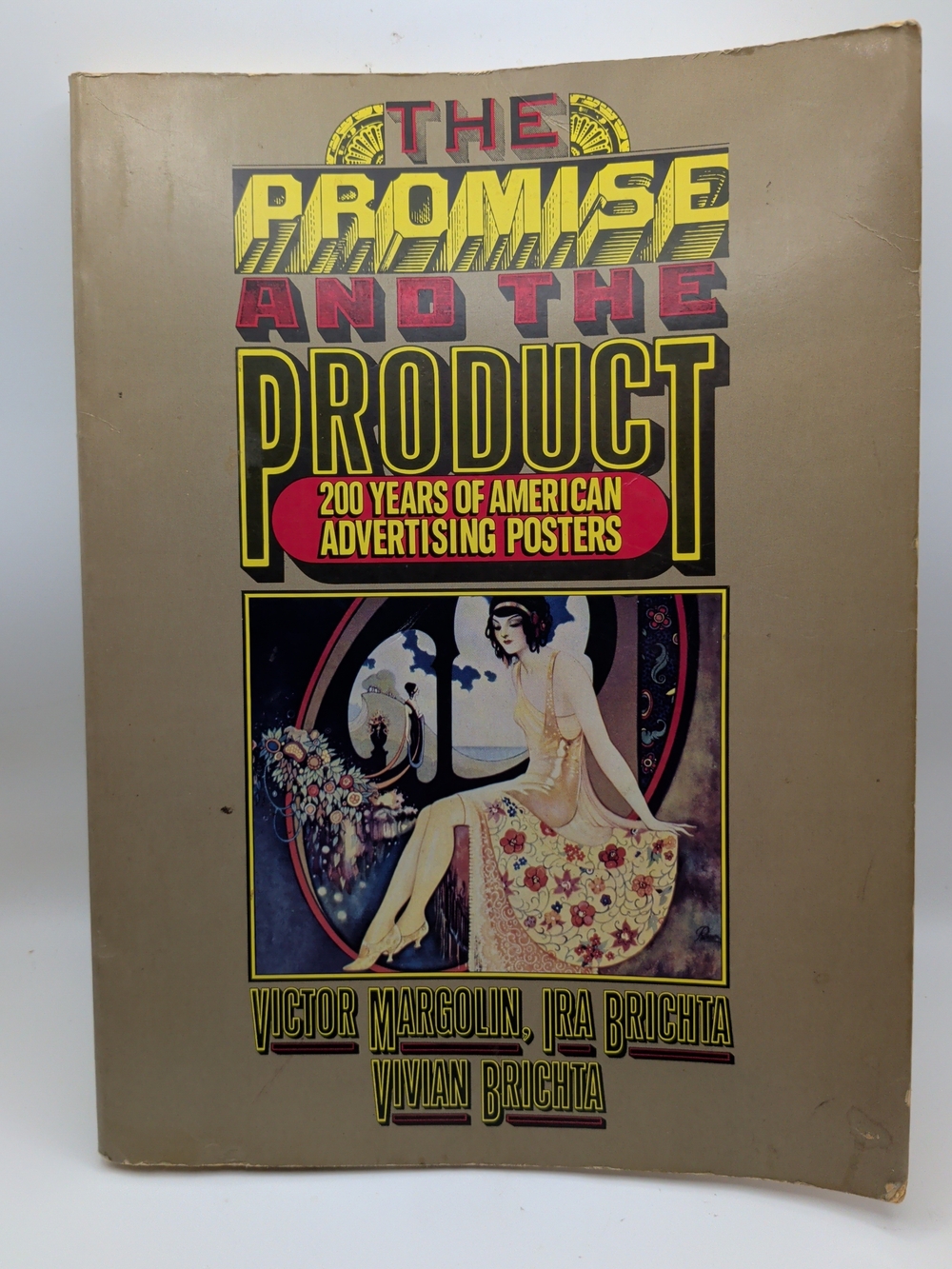 Vintage 1979 Advertising Posters Book The Promise and the Product Art Design (F)